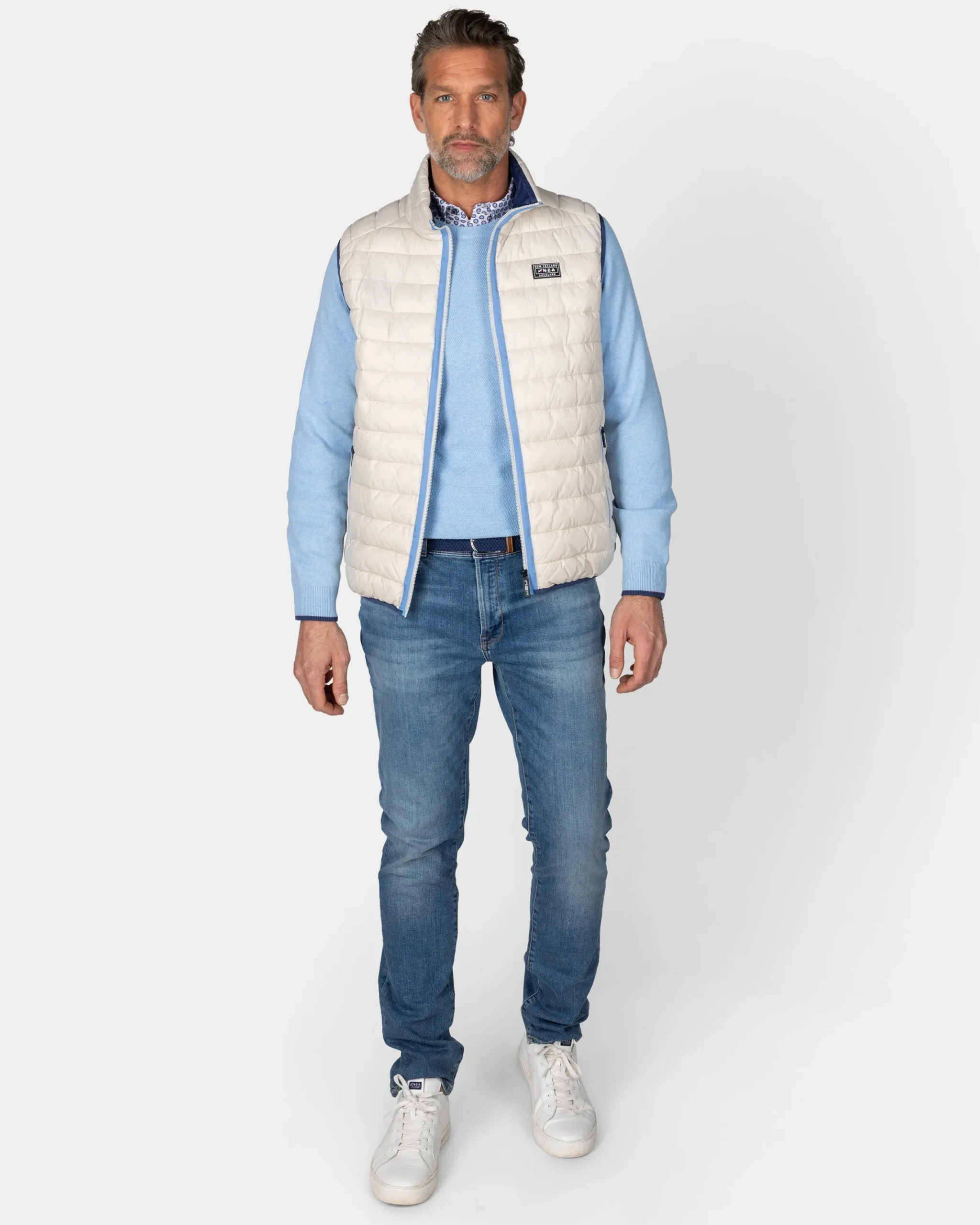 NZA New Zealand Auckland Beige bodywarmer