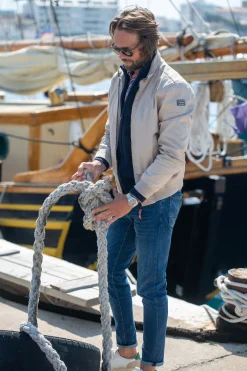 NZA New Zealand Auckland Beige bomberjack -