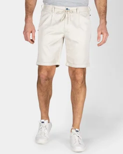 NZA New Zealand Auckland Beige chino short met stretch