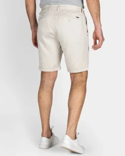 NZA New Zealand Auckland Beige chino short met stretch