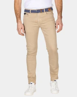 NZA New Zealand Auckland Beige gekleurde spijkerbroek