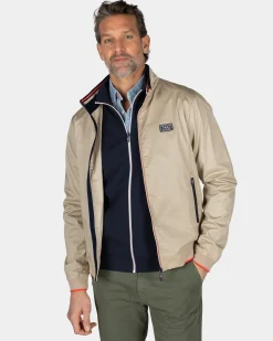 NZA New Zealand Auckland Beige katoenen bomberjack