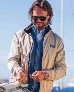 NZA New Zealand Auckland Beige katoenen bomberjack