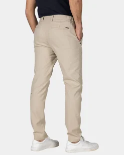 NZA New Zealand Auckland Beige katoenen chino met stretch