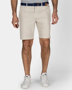NZA New Zealand Auckland Beige katoenen short met stretch