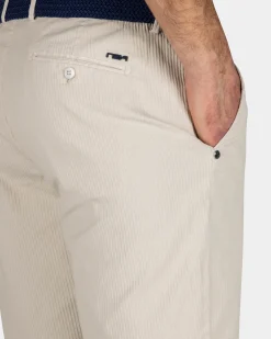 NZA New Zealand Auckland Beige katoenen short met stretch