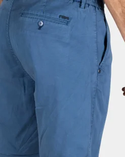 NZA New Zealand Auckland Blauw chino short met stretch