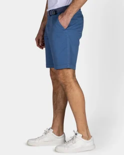 NZA New Zealand Auckland Blauw katoenen chino short