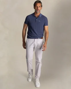 NZA New Zealand Auckland Blauw katoenen polo