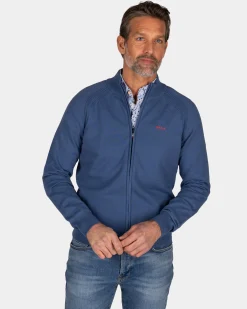 NZA New Zealand Auckland Blauw katoenen vest