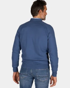 NZA New Zealand Auckland Blauw katoenen vest