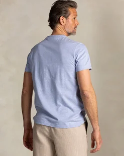 NZA New Zealand Auckland Blauw t-shirt met NZA logo op de borst