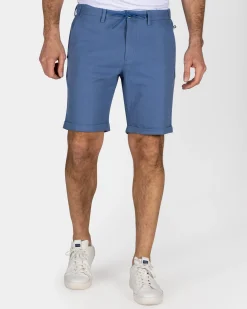 NZA New Zealand Auckland Blauwe chino short met stretch