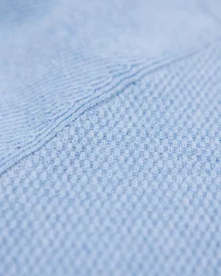 NZA New Zealand Auckland Blauwe effen pullover met ronde hals