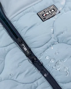 NZA New Zealand Auckland Blauwe gewatteerde bodywarmer -