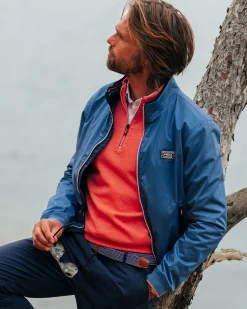 NZA New Zealand Auckland Blauwe katoenen bomberjack