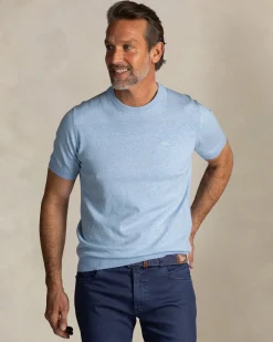 NZA New Zealand Auckland Blauwe katoenen longsleeve