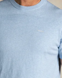 NZA New Zealand Auckland Blauwe katoenen longsleeve