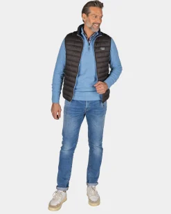 NZA New Zealand Auckland Bruine gewatteerde bodywarmer -