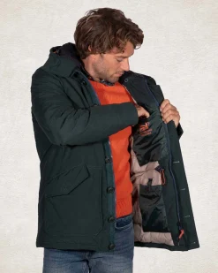 NZA New Zealand Auckland Canvas parka jas met capuchon -