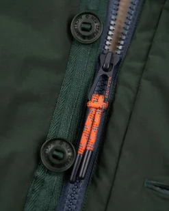 NZA New Zealand Auckland Canvas parka jas met capuchon -