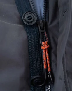 NZA New Zealand Auckland Canvas parka jas met capuchon -