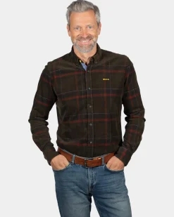 NZA New Zealand Auckland Corduroy overhemd met lange mouwen Opouahi -