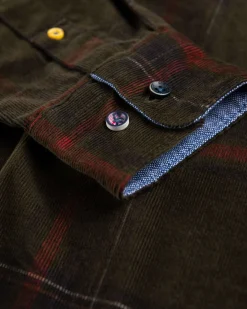 NZA New Zealand Auckland Corduroy overhemd met lange mouwen Opouahi -