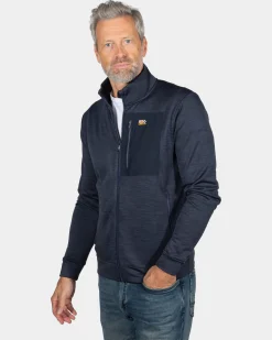 NZA New Zealand Auckland Donkerblauw vest Brunton -