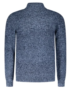 NZA New Zealand Auckland Donkerblauwe gebreide coltrui -