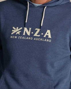 NZA New Zealand Auckland Donkerblauwe hoodie met logo