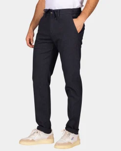 NZA New Zealand Auckland Donkerblauwe twill chino -