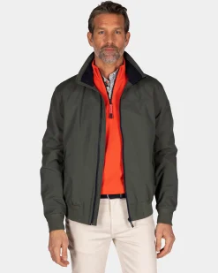 NZA New Zealand Auckland Donkergroen bomberjack