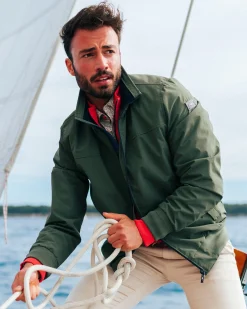 NZA New Zealand Auckland Donkergroen bomberjack