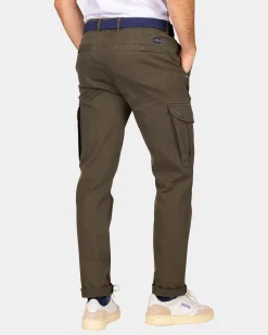 NZA New Zealand Auckland Donkergroene cargo broek -