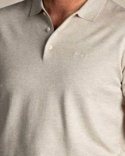 NZA New Zealand Auckland Ecru gebreide polo