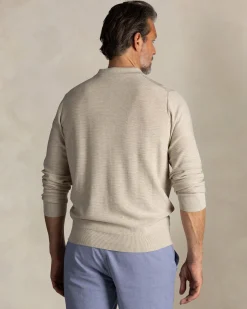 NZA New Zealand Auckland Ecru katoenen rugbypolo