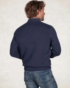 NZA New Zealand Auckland Effen gebreide trui met ronde hals -