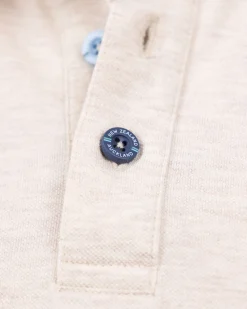 NZA New Zealand Auckland Effen katoenen beige polo