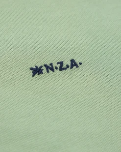 NZA New Zealand Auckland Effen katoenen lichtgroene polo