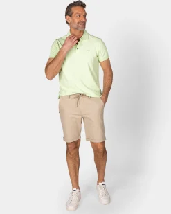 NZA New Zealand Auckland Effen katoenen mintgroene polo