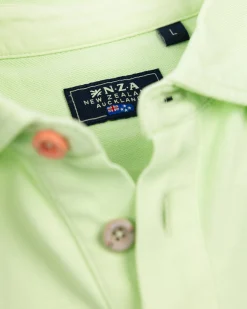 NZA New Zealand Auckland Effen katoenen mintgroene polo
