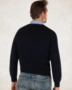 NZA New Zealand Auckland Effen katoenen trui met ronde hals