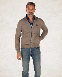 NZA New Zealand Auckland Effen katoenen vest met stretch groen