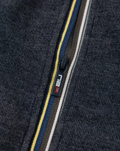 NZA New Zealand Auckland Effen katoenen vest met stretch Blauw