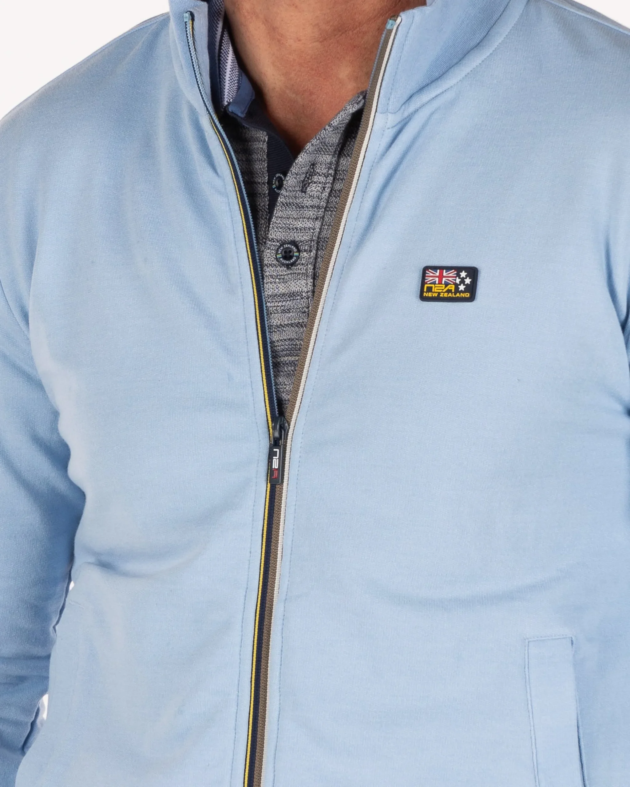 NZA New Zealand Auckland Effen katoenen vest met stretch