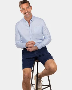 NZA New Zealand Auckland Effen linnen overhemd in veel kleuren -