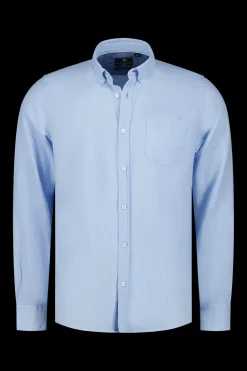 NZA New Zealand Auckland Effen linnen overhemd in veel kleuren -