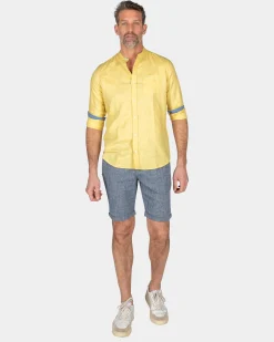 NZA New Zealand Auckland Effen overhemd zonder kraag -