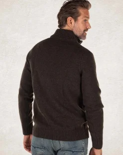 NZA New Zealand Auckland Effen pullover met halve rits -